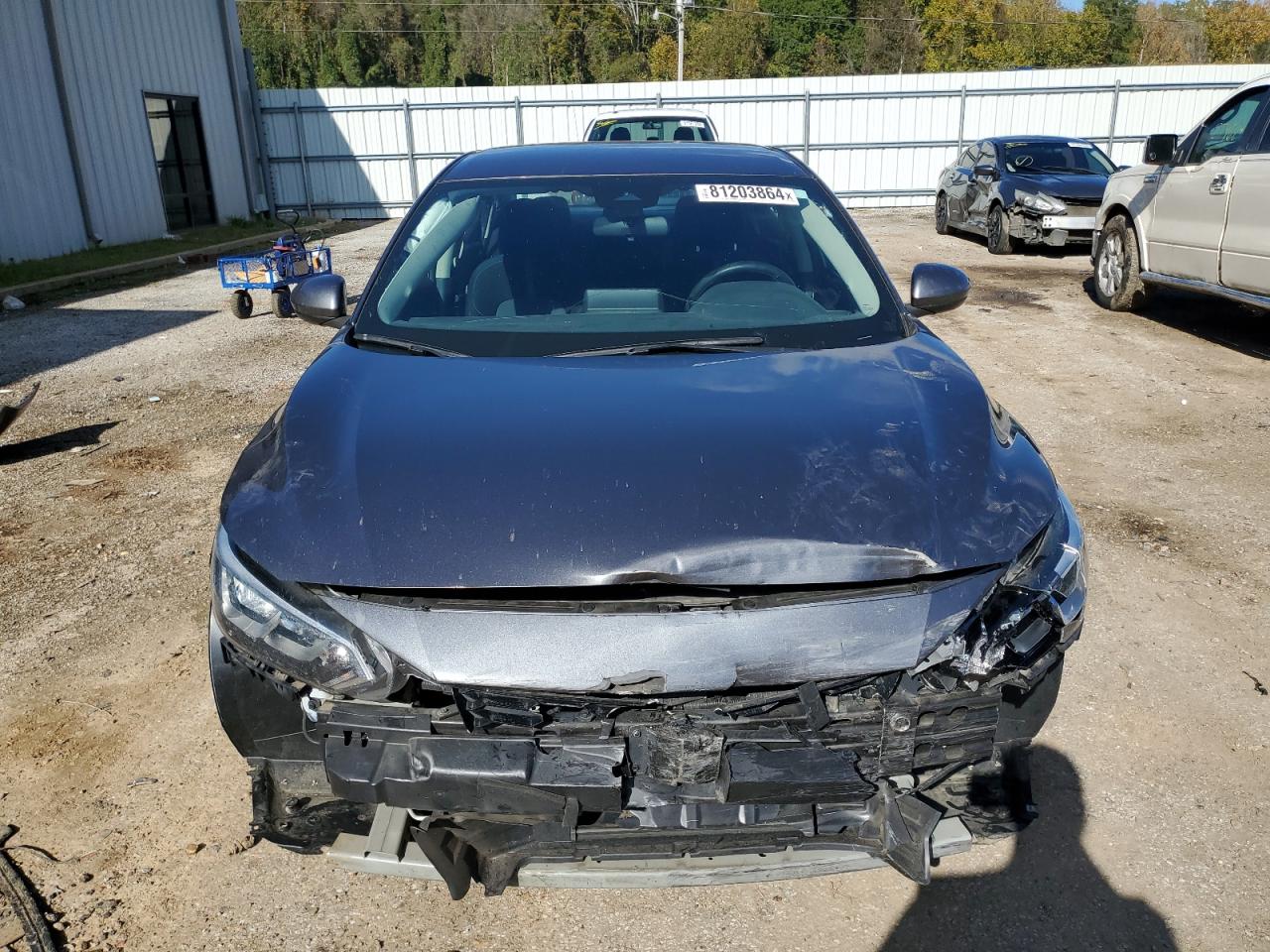 2021 Nissan Sentra VIN 3N1AB8CV7MY277389 Copart auction photo, front end damage thumbnail 5