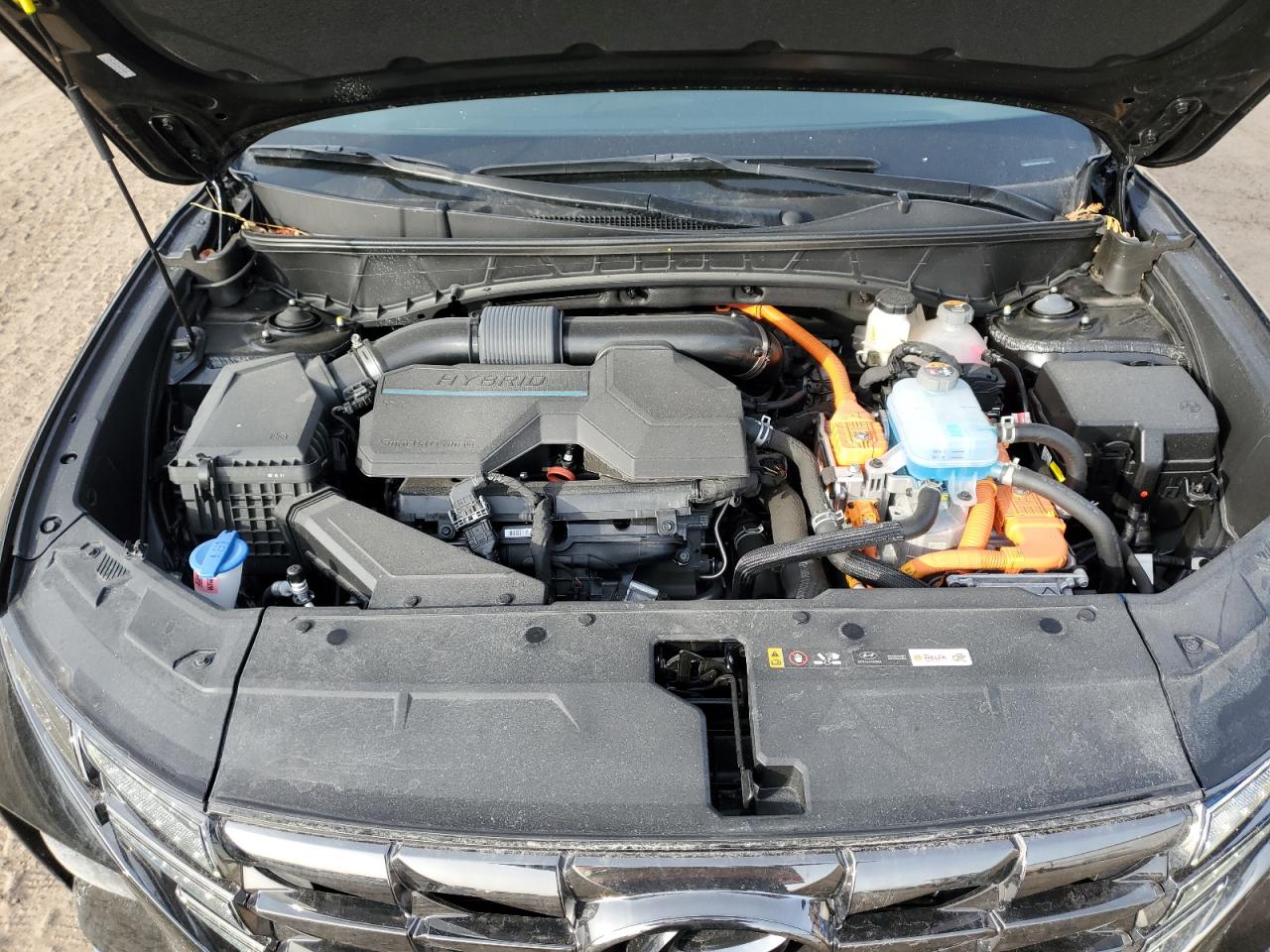 2022 Hyundai Tucson VIN KM8JFDA27NU072089 Copart auction photo, side / rear end damage thumbnail 14