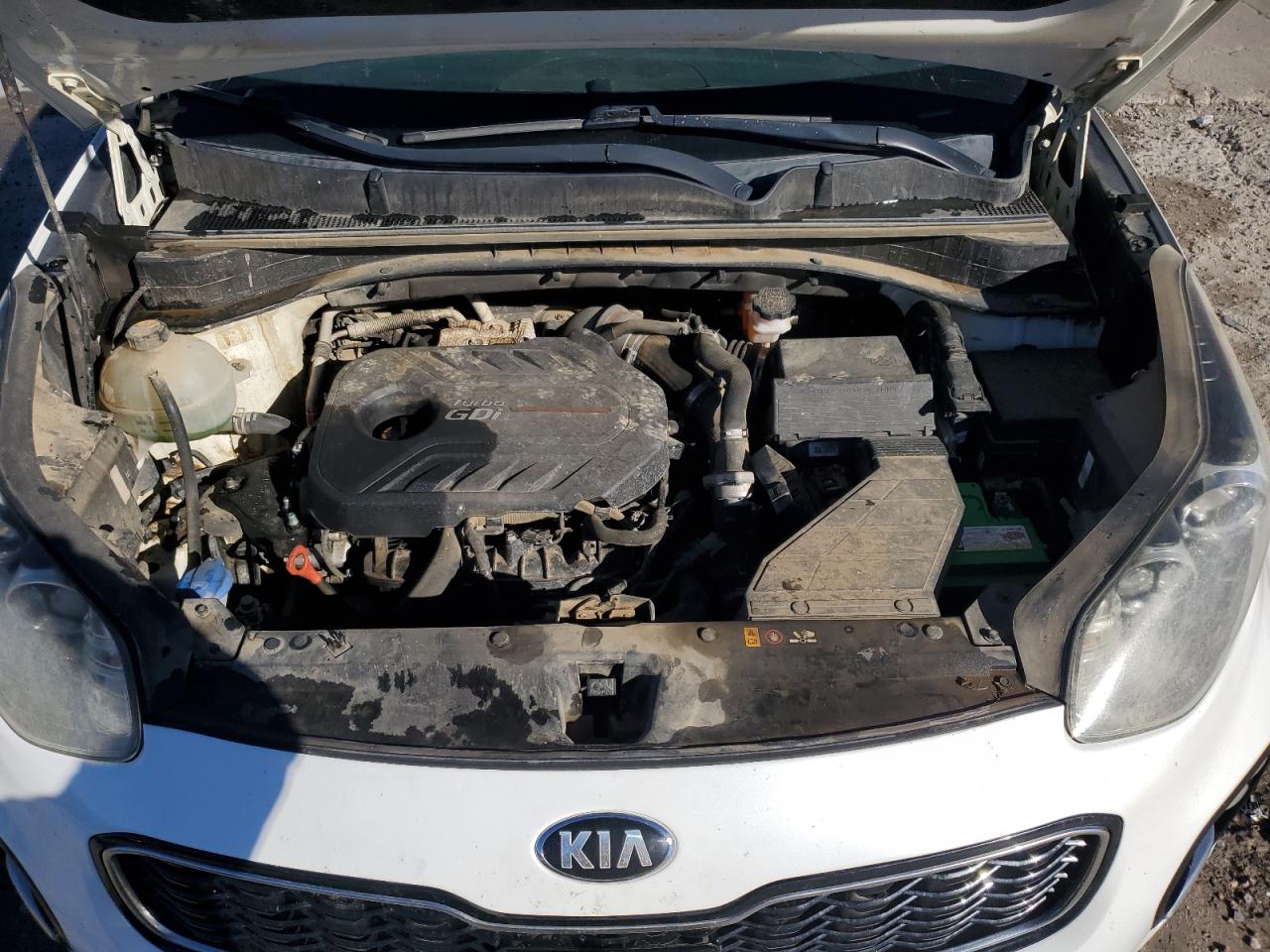 2017 KIA Sportage VIN KNDPRCA64H7150639 Copart auction photo, front end damage thumbnail 12