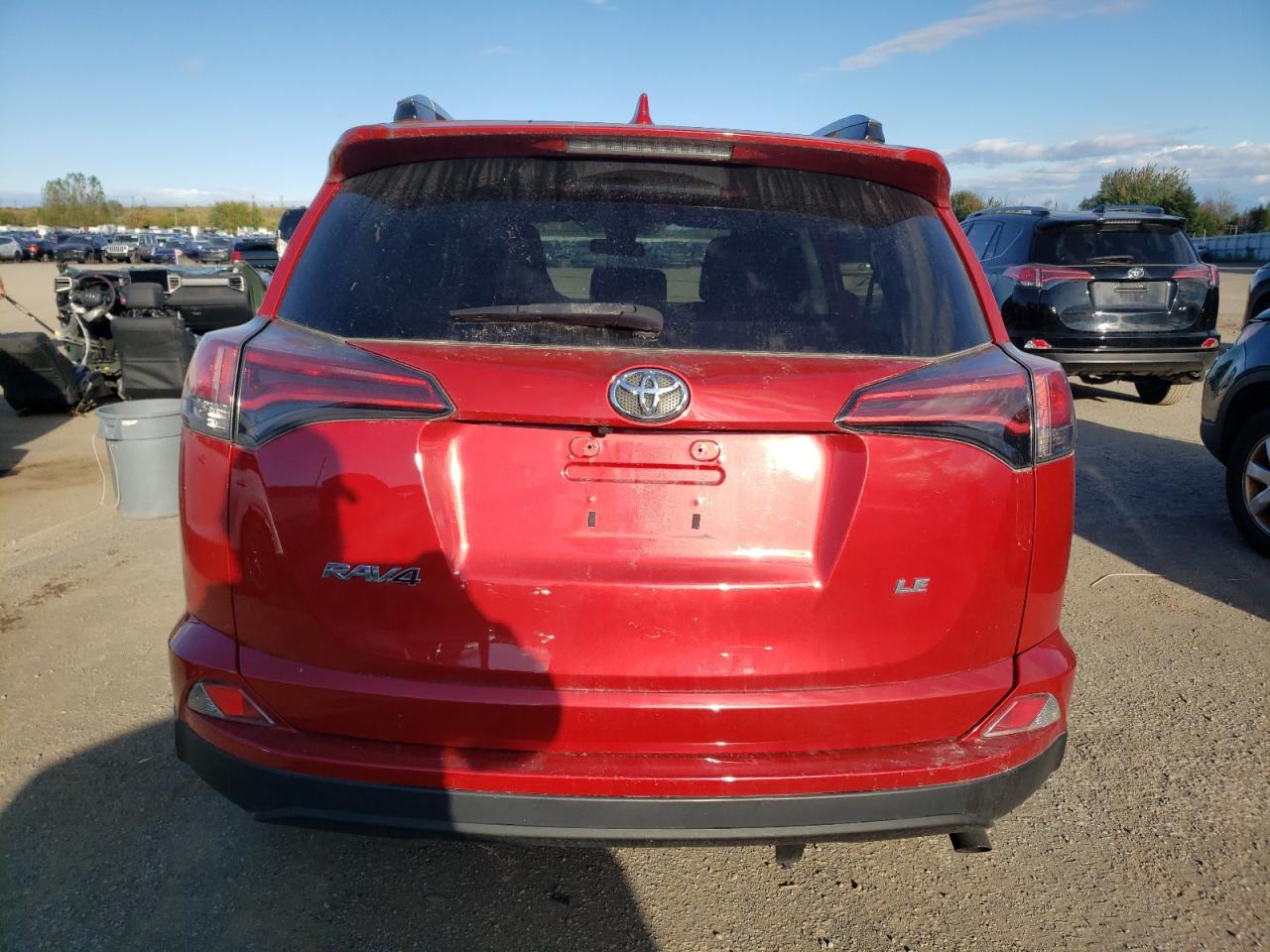 2017 Toyota RAV 4 VIN 2T3ZFREV1HW402986 Copart auction photo, front end / undercarriage damage thumbnail 6