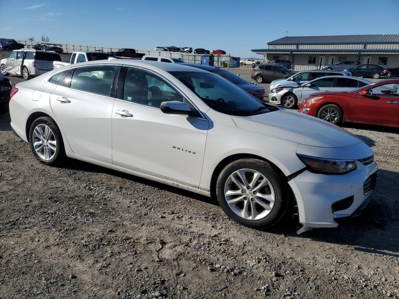 2017 Chevrolet Malibu VIN 1G1ZE5ST8HF113273 Copart auction photo, water/flood / front end damage thumbnail 4