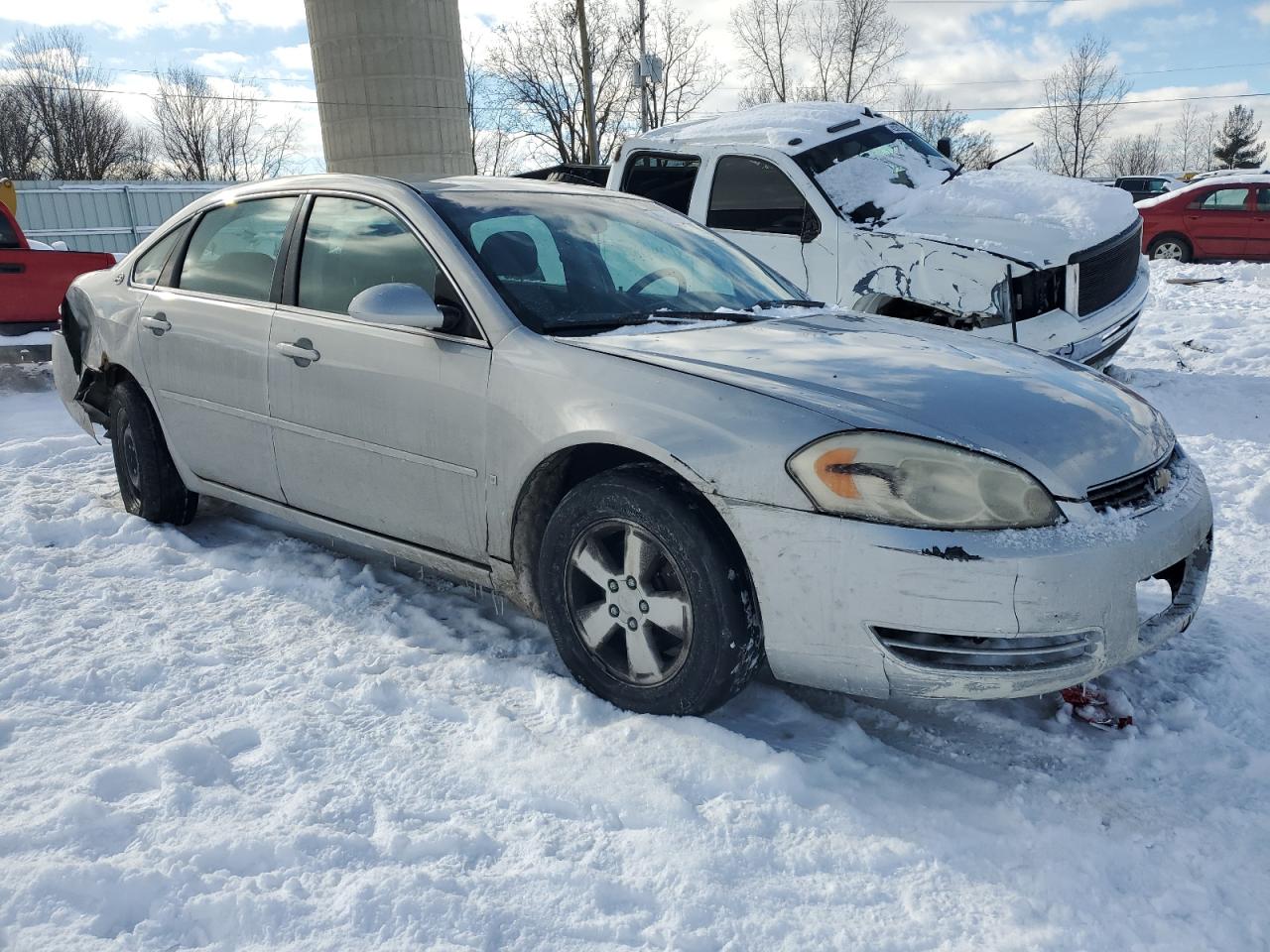 2008 Chevrolet Impala VIN 2G1WT58N989132098 Copart auction photo, rear end / front end damage thumbnail 4