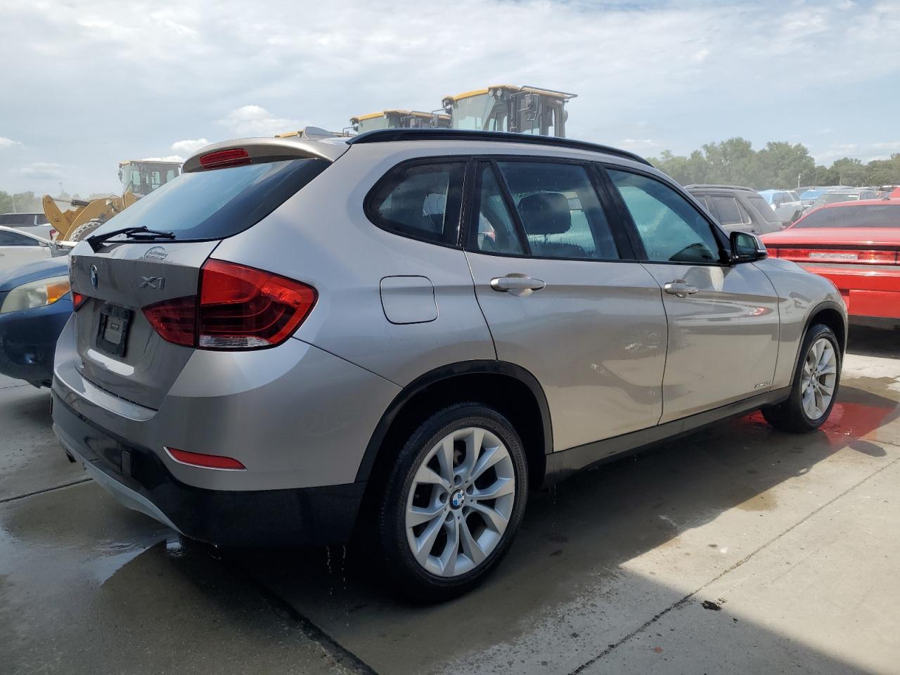 2014 BMW X1 VIN WBAVL1C56EVR93893 Copart auction photo, water/flood damage thumbnail 3