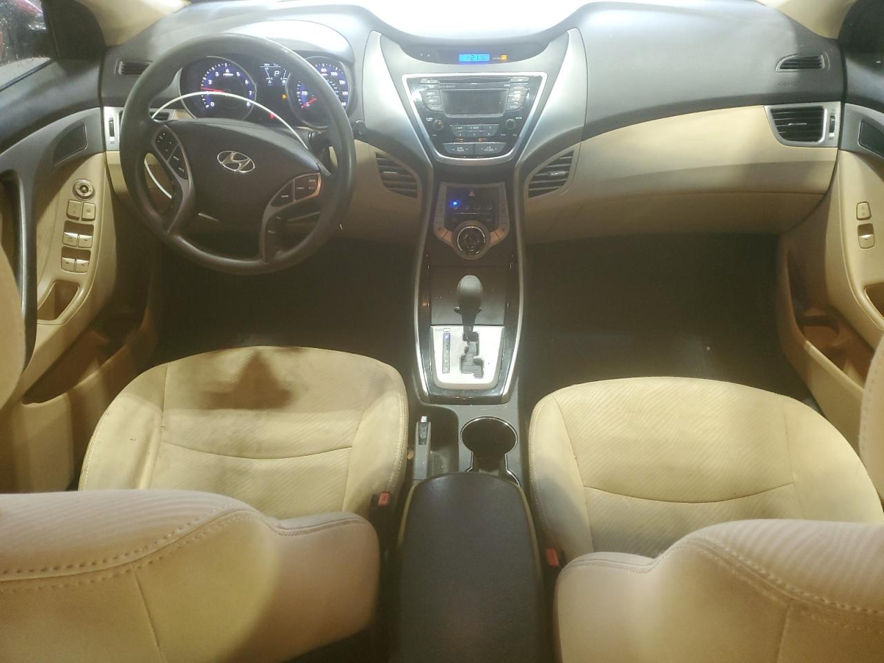 2013 Hyundai Elantra VIN 5NPDH4AE8DH452699 Copart auction photo, front end damage thumbnail 8