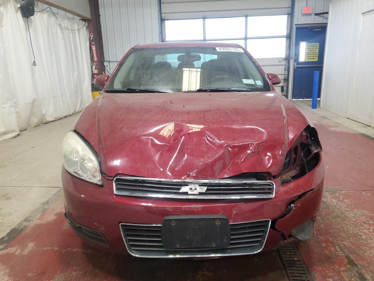 2011 Chevrolet Impala VIN 2G1WB5EK4B1142038 Copart auction photo, front end damage thumbnail 5