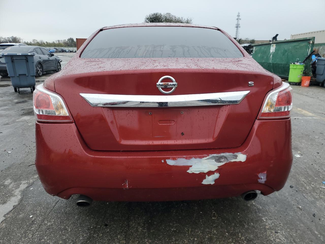 2013 Nissan Altima VIN 1N4AL3AP4DN446935 Copart auction photo, rear end / front end damage thumbnail 6