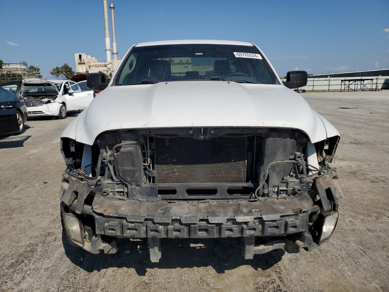 2013 RAM 1500 VIN 1C6RR6FT9DS595191 Copart auction photo, front end damage thumbnail 5