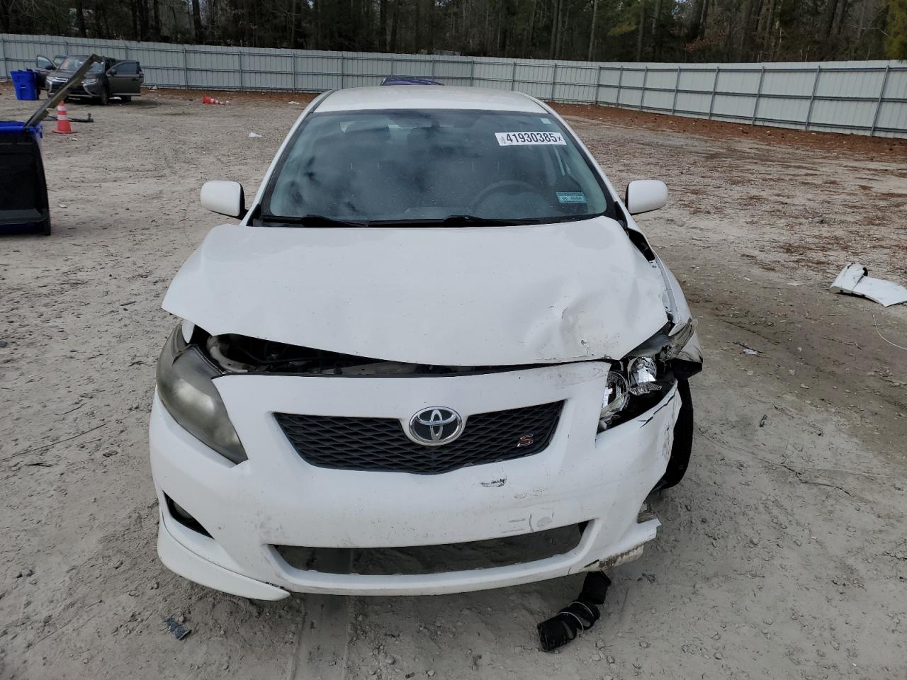 2010 Toyota Corolla VIN 1NXBU4EE6AZ220922 Copart auction photo, front end damage thumbnail 5