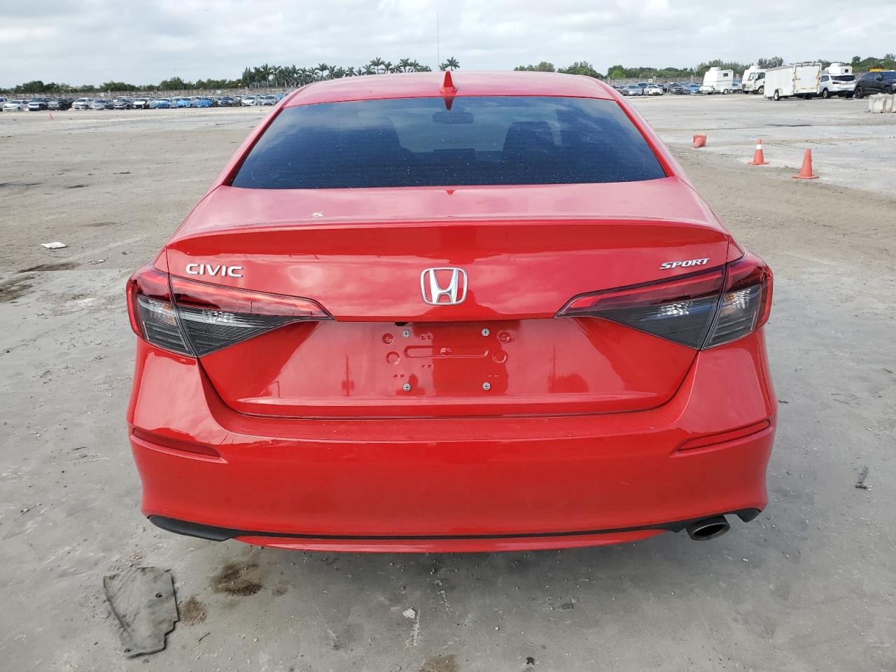 2024 Honda Civic VIN 2HGFE2F52RH568528 Copart auction photo, front end damage thumbnail 6