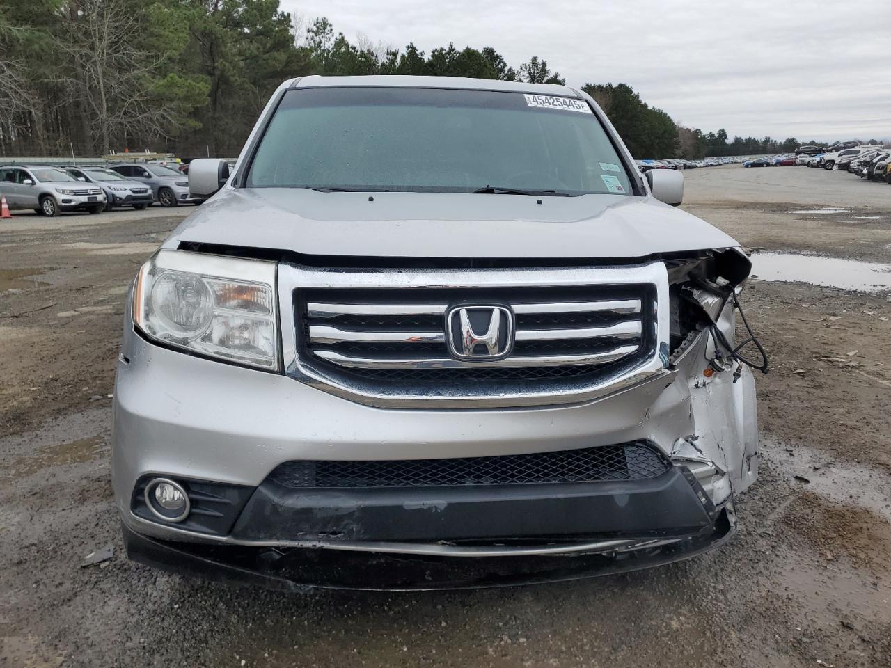 2012 Honda Pilot VIN 5FNYF3H79CB031130 Copart auction photo, front end damage thumbnail 5