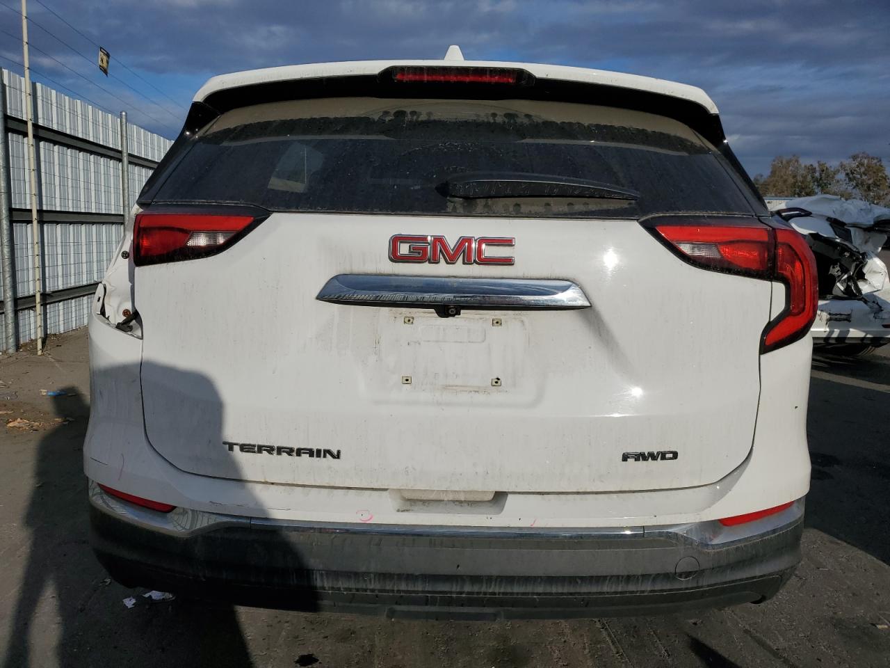 2019 GMC Terrain VIN 3GKALVEV7KL228908 Copart auction photo, side damage thumbnail 6