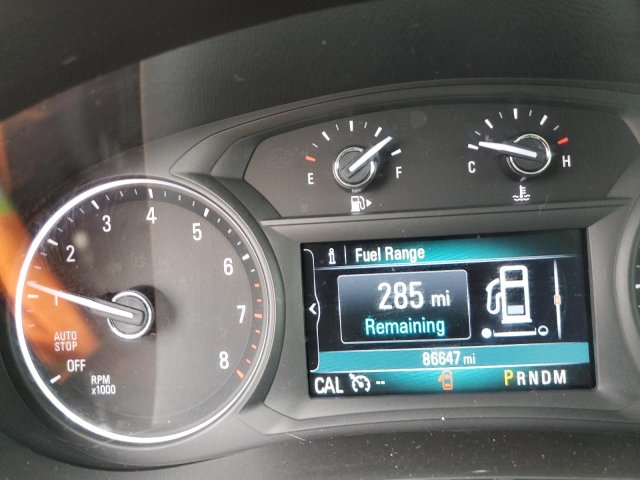2017 Buick Encore VIN KL4CJBSM2HB038569 Copart auction photo, front end damage thumbnail 9