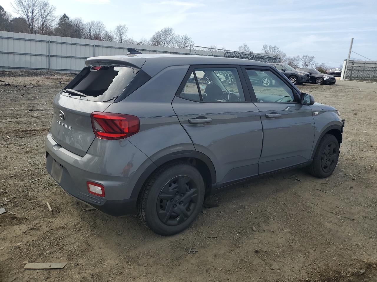 2020 Hyundai Venue VIN KMHRB8A39LU040496 Copart auction photo, rear end / front end damage thumbnail 3