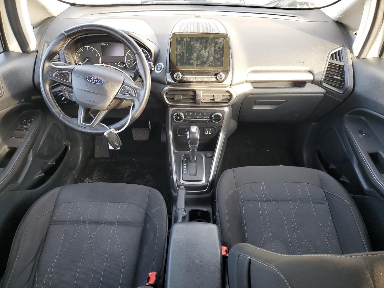 2018 Ford EcoSport VIN MAJ6P1UL0JC240431 Copart auction photo, front end / side damage thumbnail 8