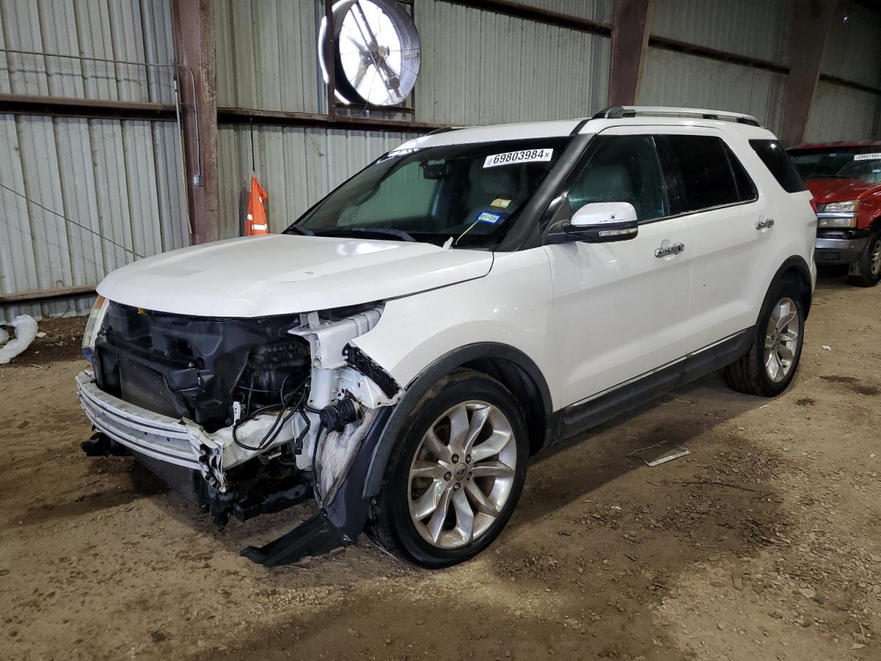 2011 Ford Explorer VIN 1FMHK7F89BGA92623
