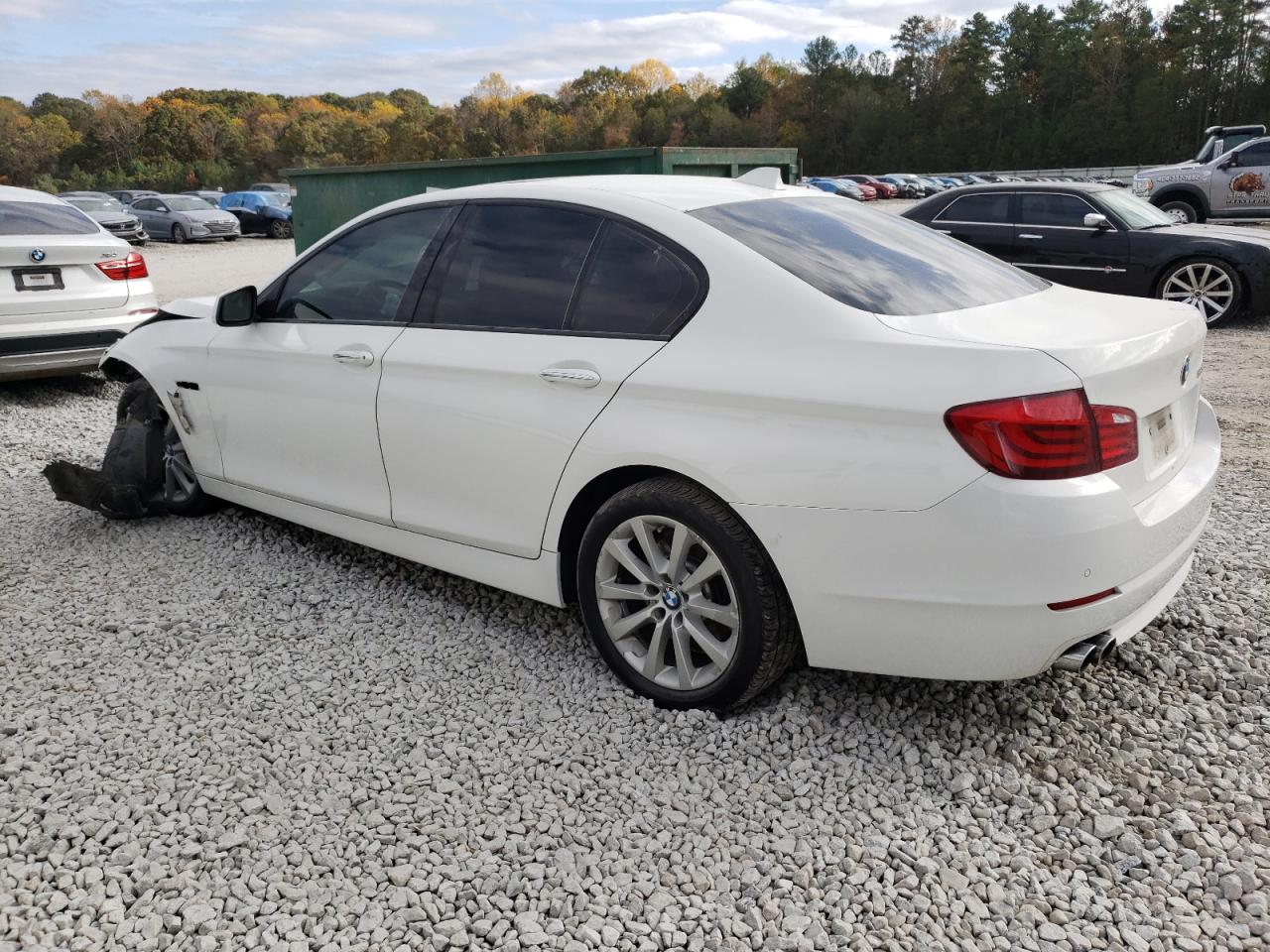 2011 BMW 5er VIN WBAFR1C52BC673495 Copart auction photo, front end damage thumbnail 2