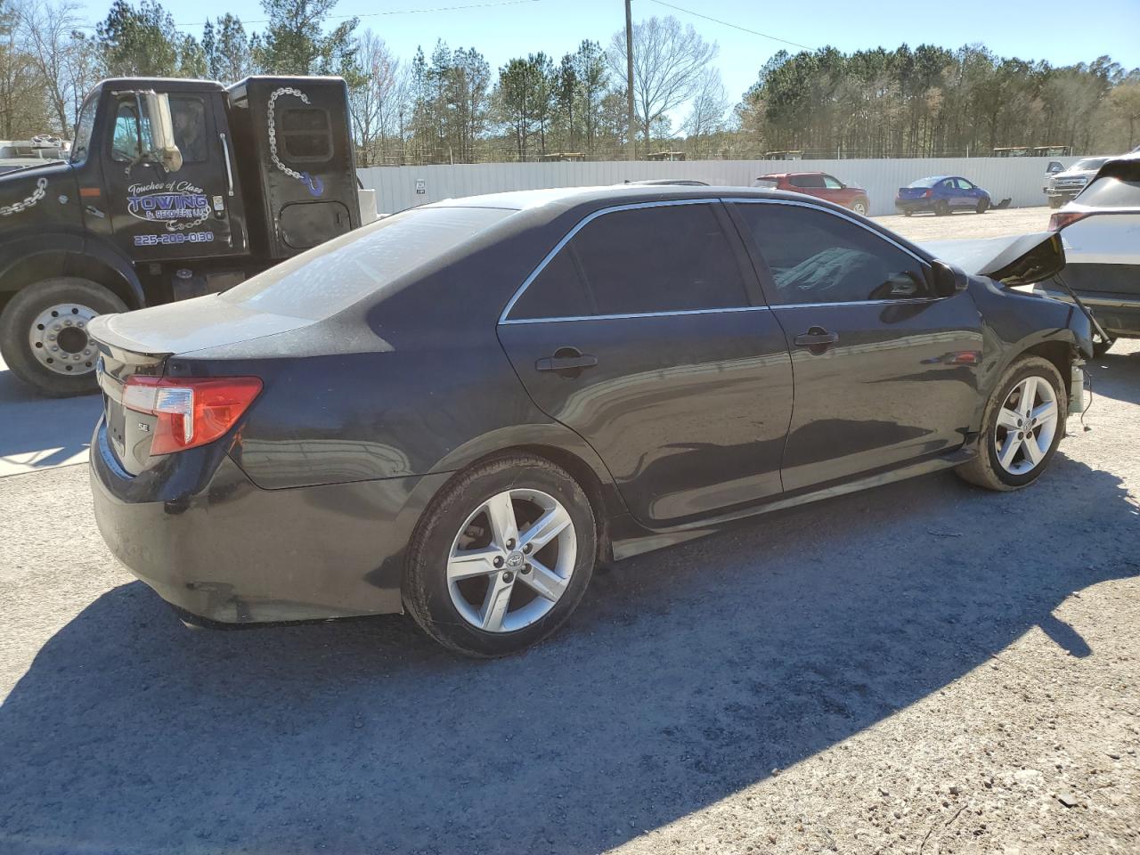 2013 Toyota Camry VIN 4T1BF1FK4DU255640 Copart auction photo, front end damage thumbnail 3
