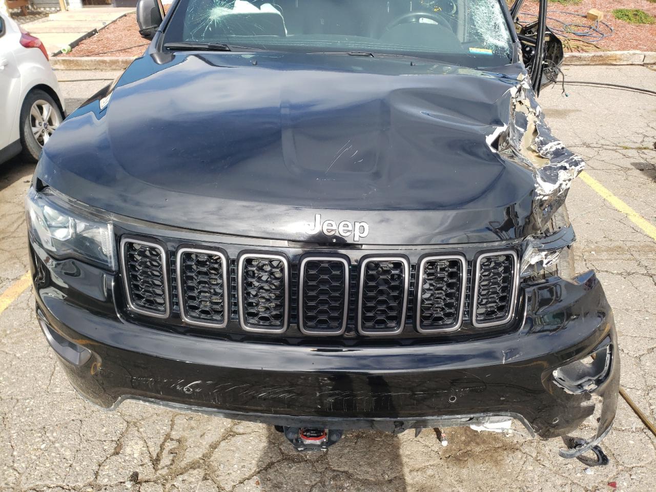 2021 Jeep Grand Cherokee VIN 1C4RJFBGXMC704471 Copart auction photo, side / front end damage thumbnail 12