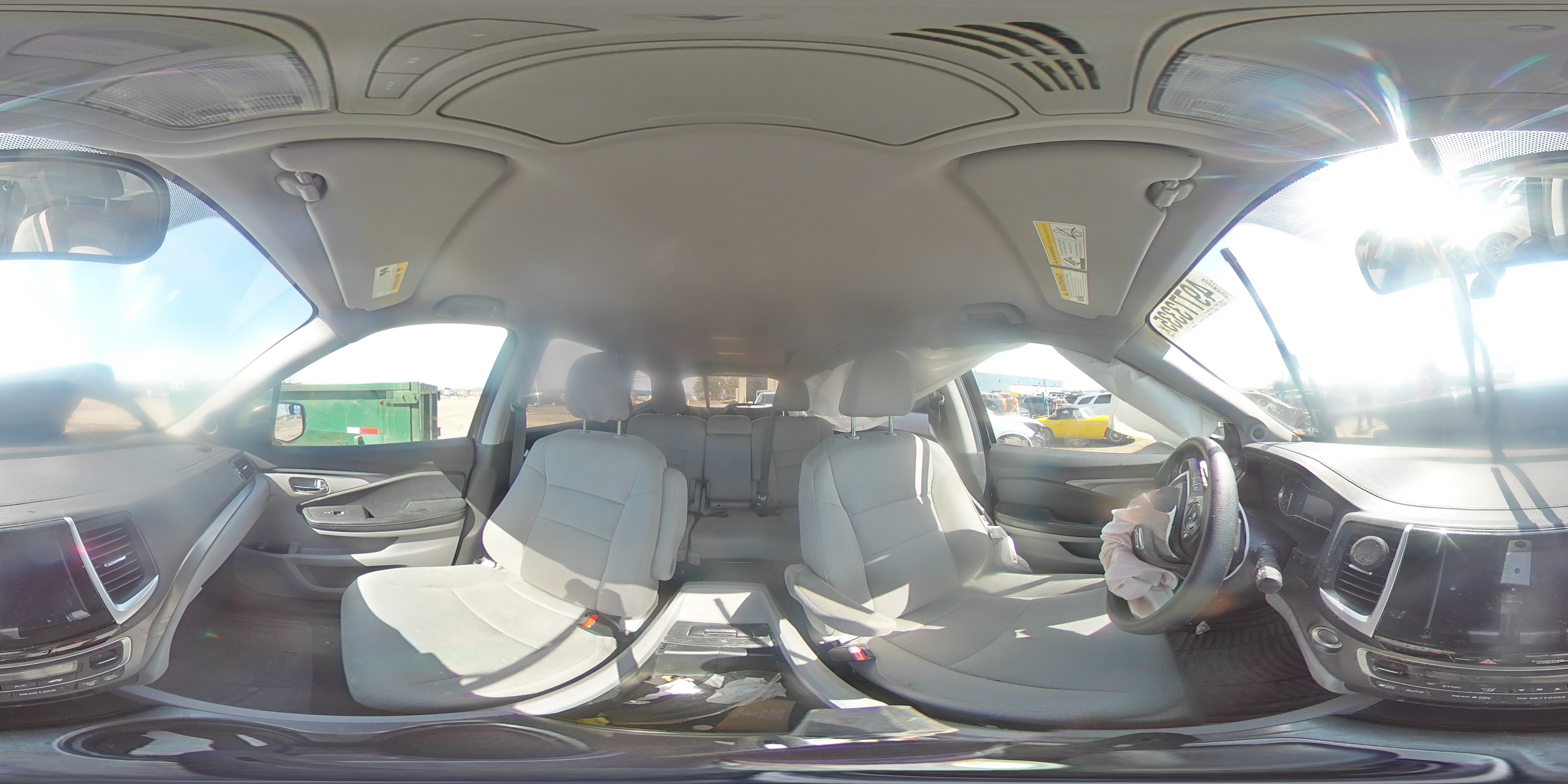 2018 Honda Pilot VIN 5FNYF6H38JB007395 Copart auction photo, front end damage thumbnail 13