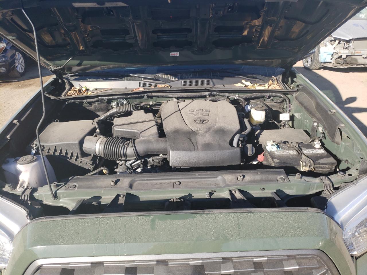 2022 Toyota Tacoma VIN 3TMDZ5BN9NM136497 Copart auction photo, side damage thumbnail 11