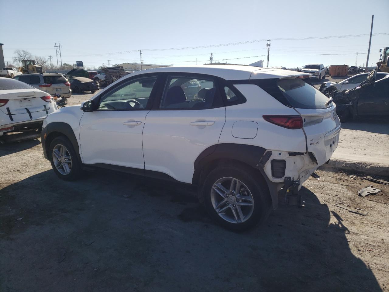 2023 Hyundai Kona VIN KM8K22AB3PU963861 Copart auction photo, rear end / minor dent/scratches damage thumbnail 2