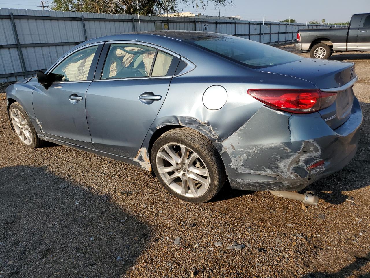 2017 Mazda 6 VIN JM1GL1V58H1115709 Copart auction photo, all over / undercarriage damage thumbnail 2