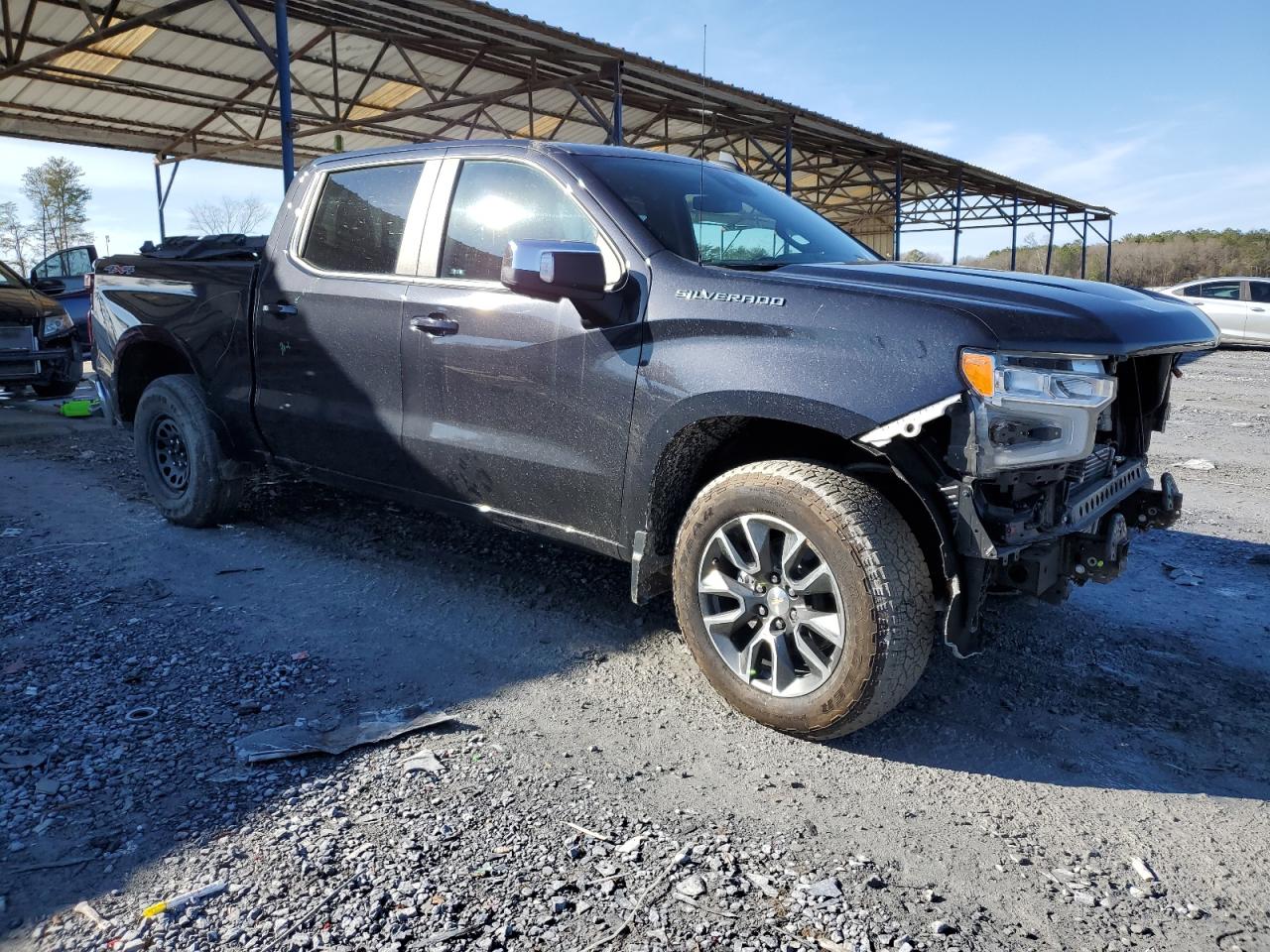 2023 Chevrolet Silverado VIN 1GCPDDEK2PZ179443 Copart auction photo, front end damage thumbnail 4
