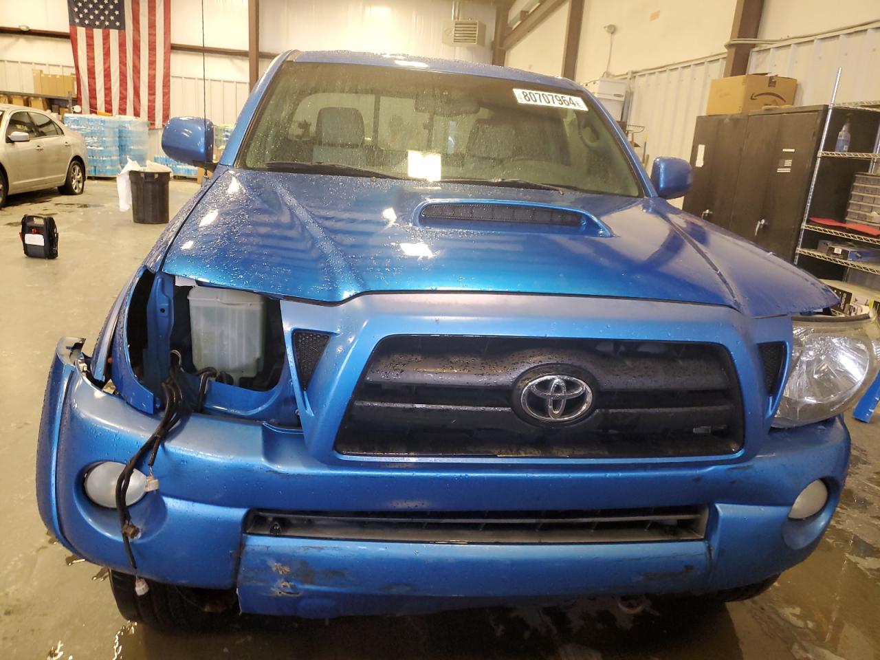 2005 Toyota Tacoma VIN 5TETU62N25Z050337 Copart auction photo, front end damage thumbnail 5