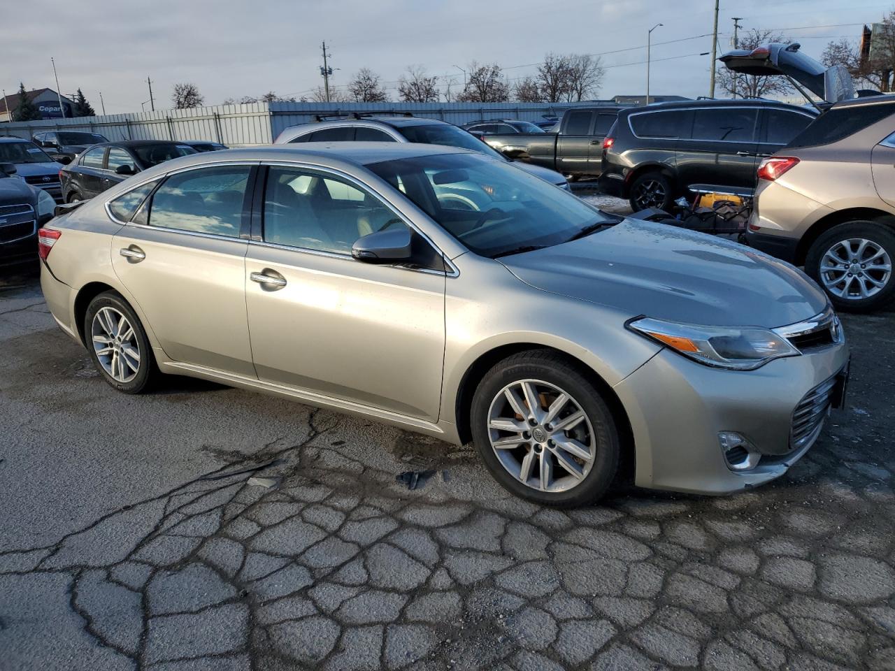 2014 Toyota Avalon VIN 4T1BK1EB5EU087103 Copart auction photo, rear end damage thumbnail 4