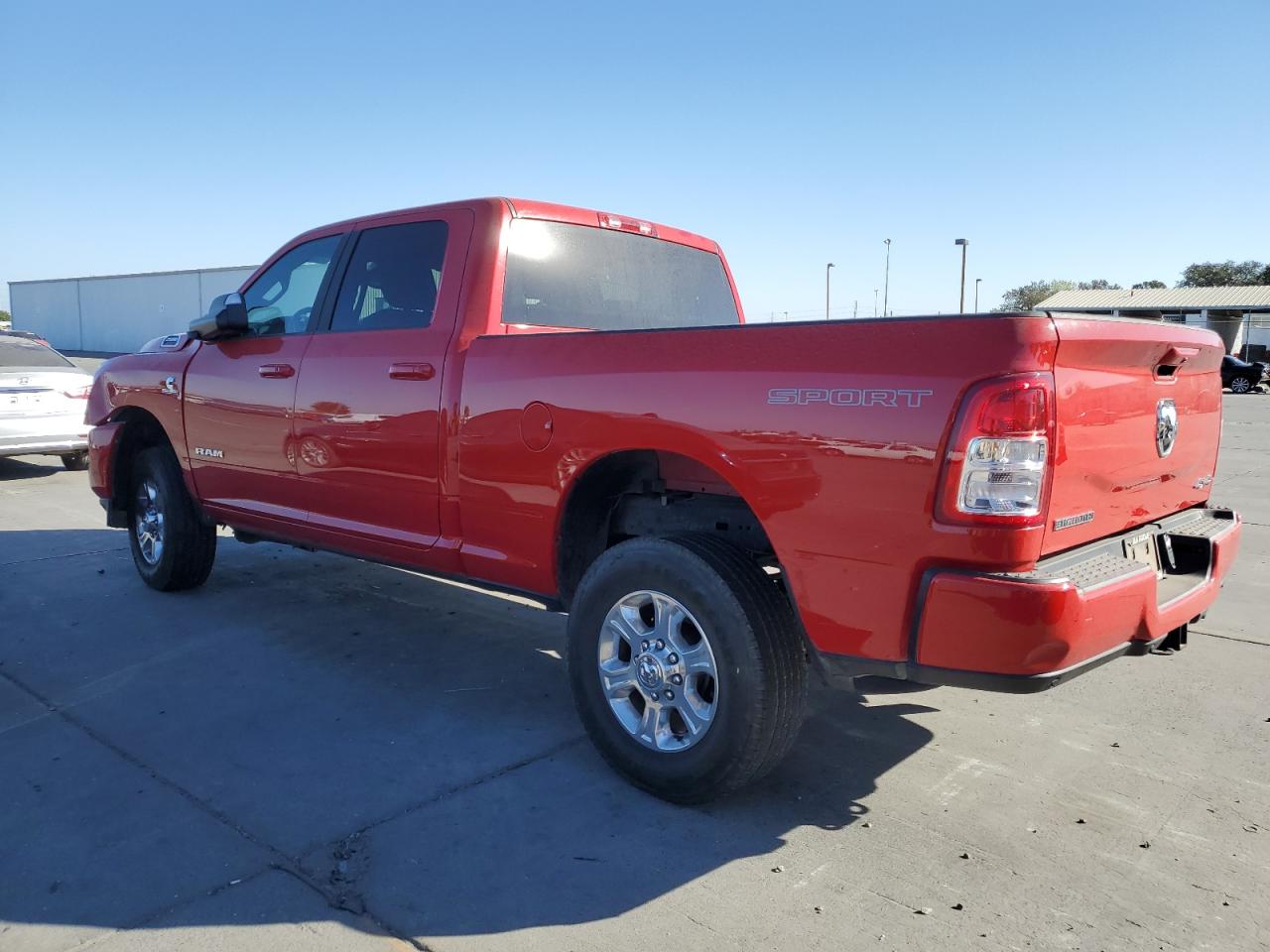 2020 RAM 2500 VIN 3C6UR5DLXLG147149 Copart auction photo, front end damage thumbnail 2