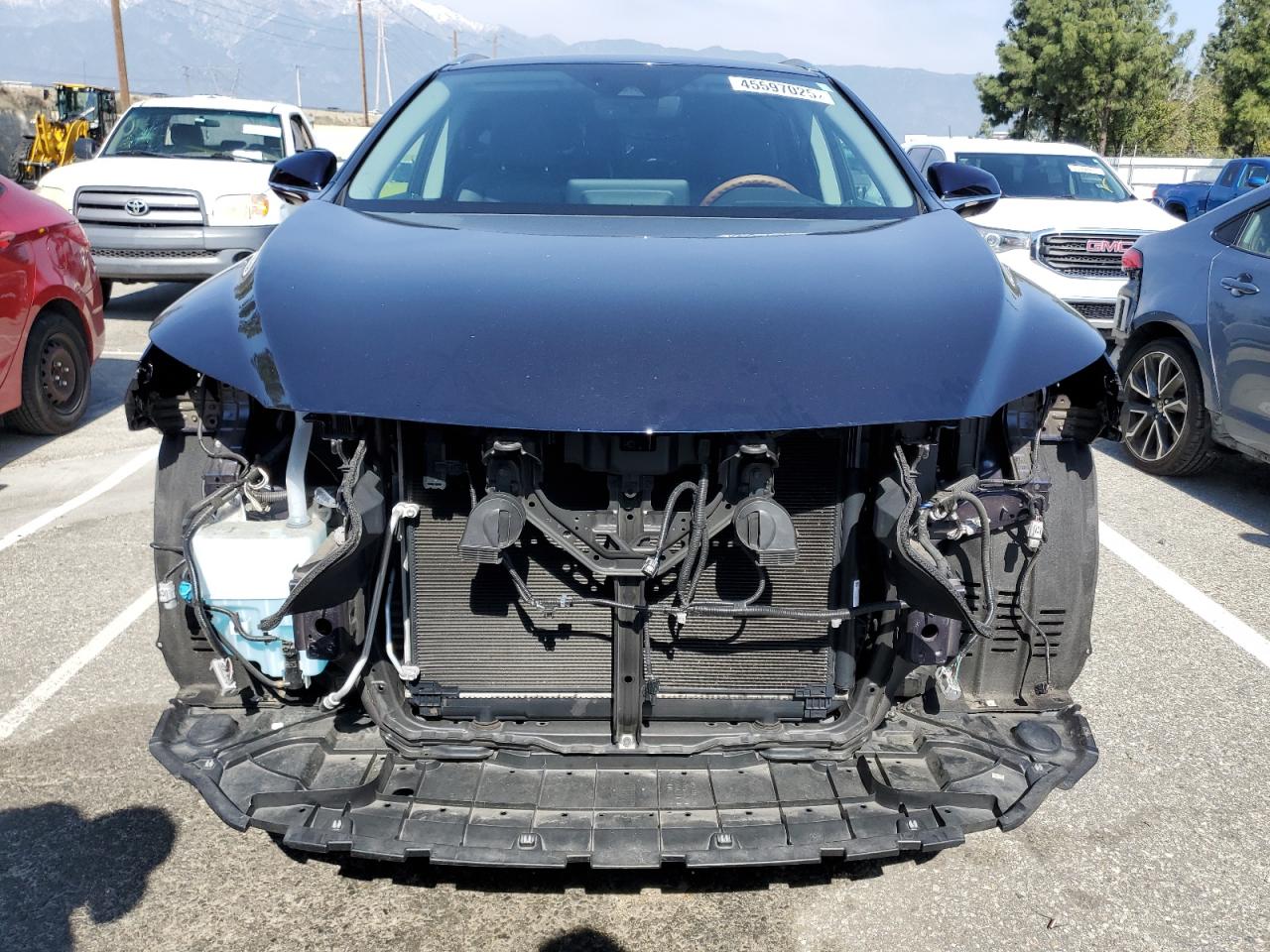 2022 Lexus RX VIN 2T2HZMAA7NC251288 Copart auction photo, rear end / front end damage thumbnail 5