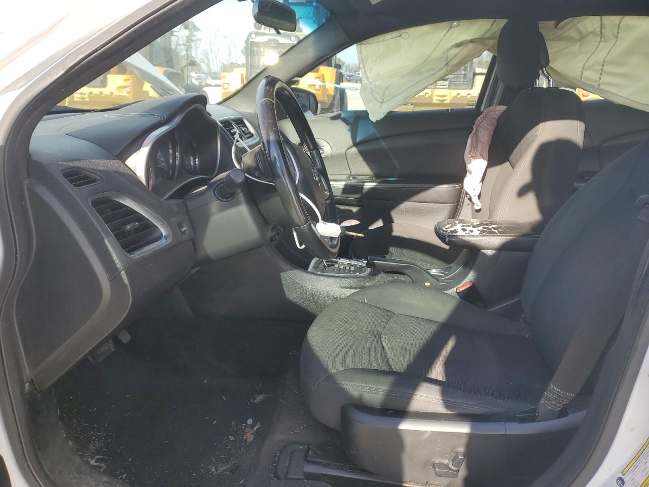 2012 Dodge Avenger VIN 1C3CDZCB8CN227757 Copart auction photo, side / front end damage thumbnail 7