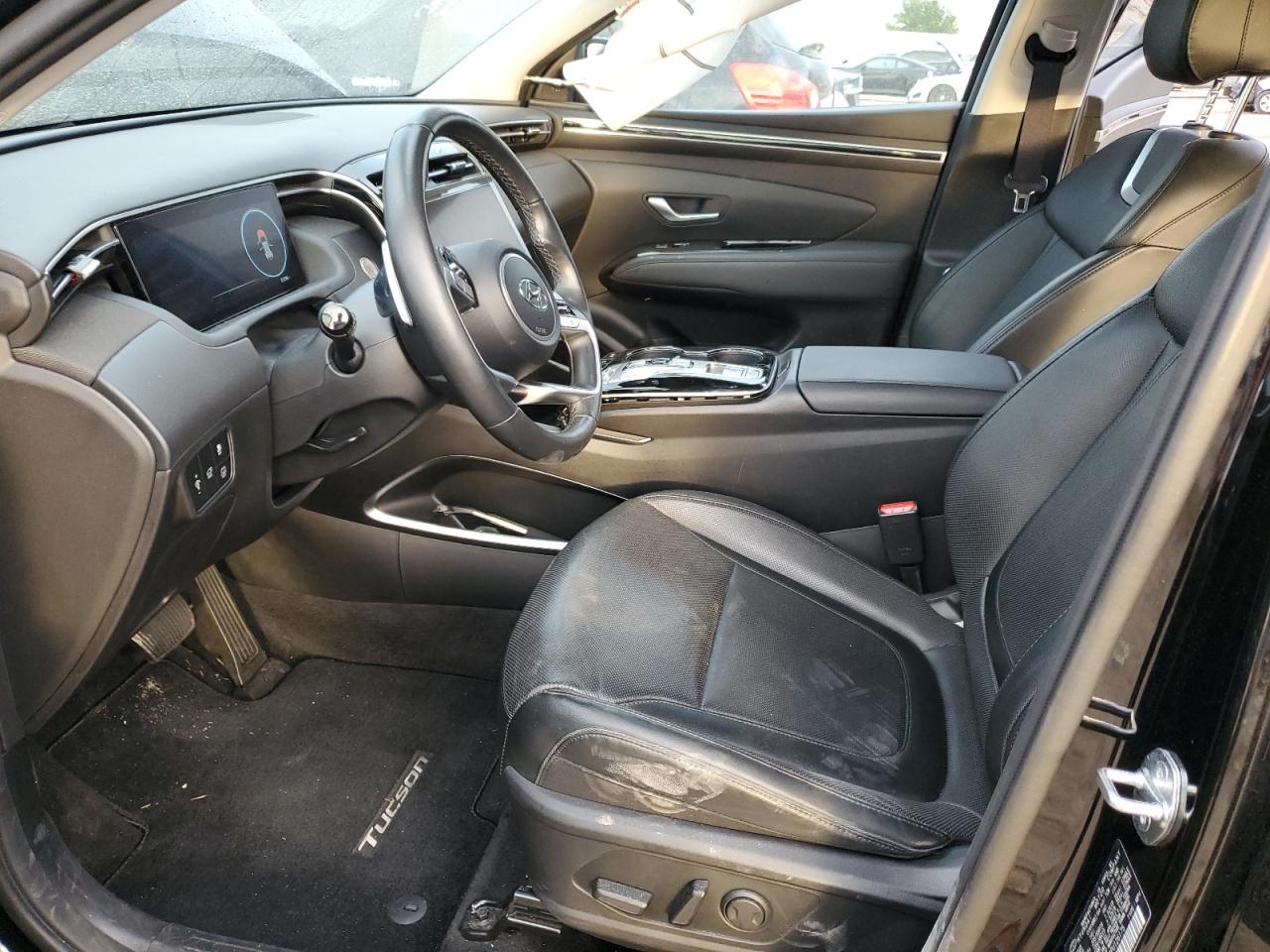 2023 Hyundai Tucson VIN KM8JECA19PU126175 Copart auction photo, side / front end damage thumbnail 7