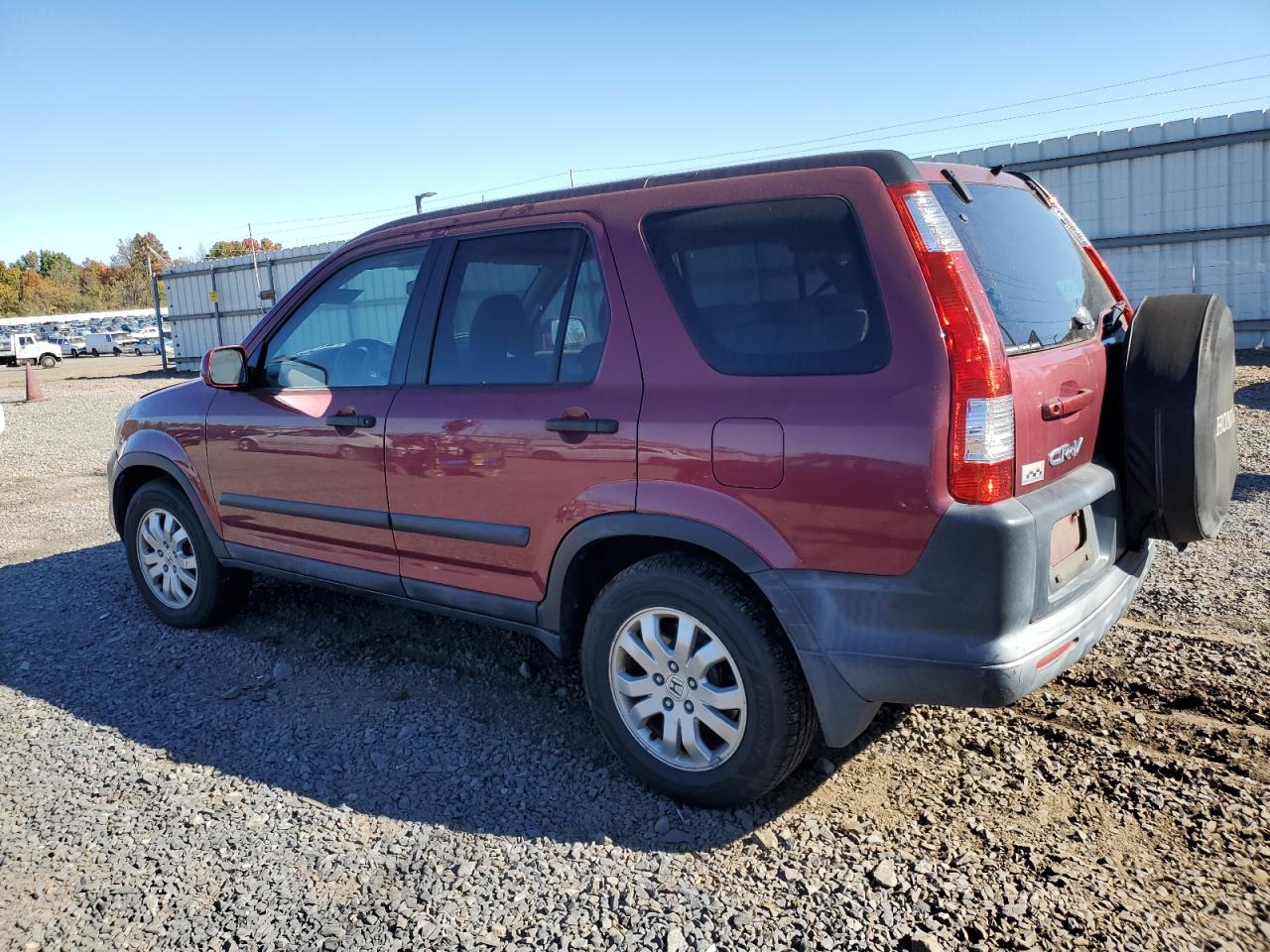 2006 Honda CR-V VIN SHSRD78836U440022 Copart auction photo, front end / side damage thumbnail 2