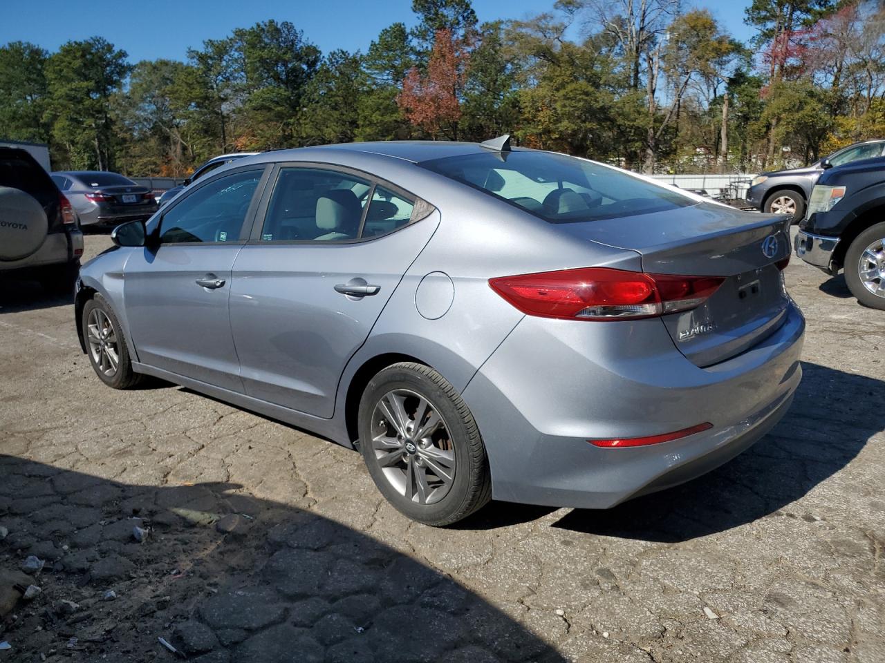2017 Hyundai Elantra VIN 5NPD84LF4HH001359 Copart auction photo, front end damage thumbnail 2