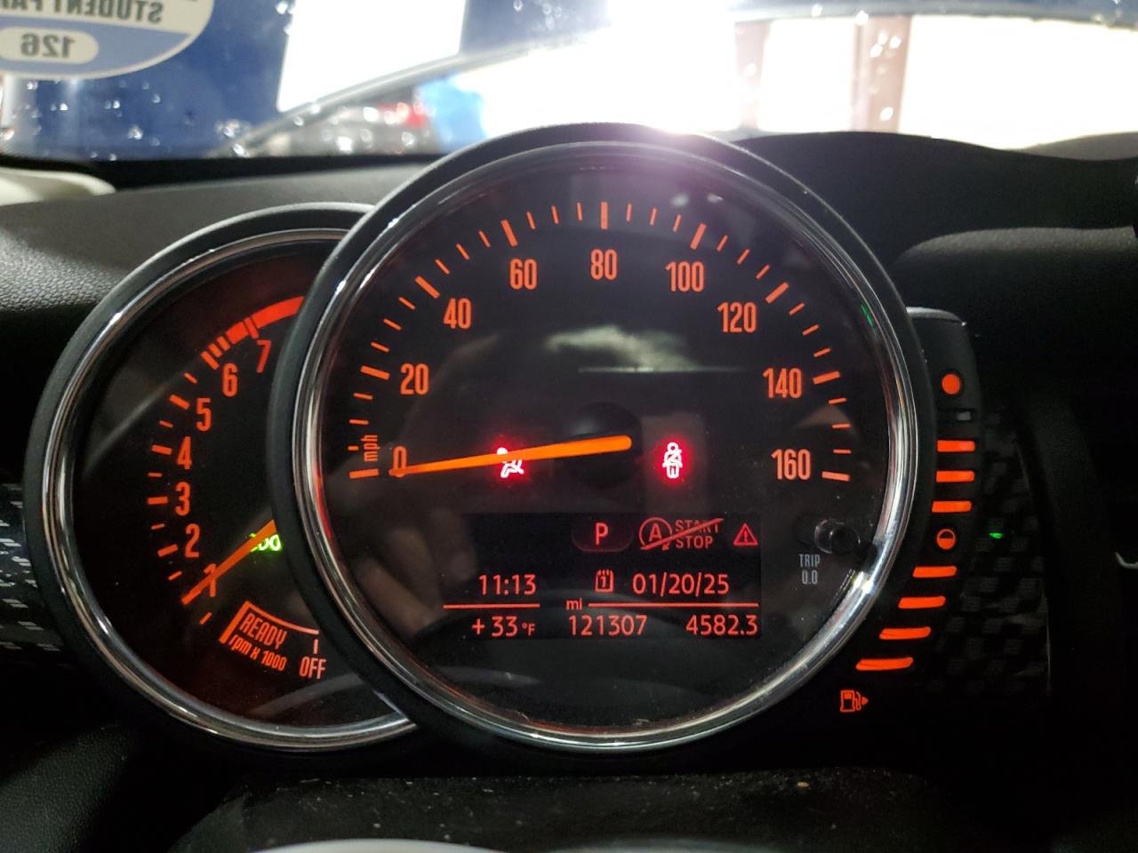2016 MINI Cooper VIN WMWXU3C58G2D29667 Copart auction photo, front end damage thumbnail 9
