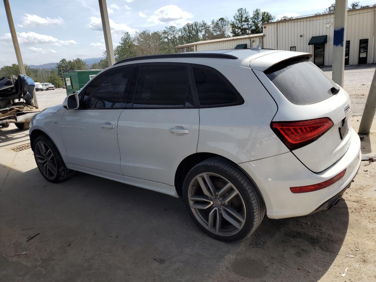 2016 Audi SQ5 VIN WA1CCAFP2GA016763 Copart auction photo, front end damage thumbnail 2