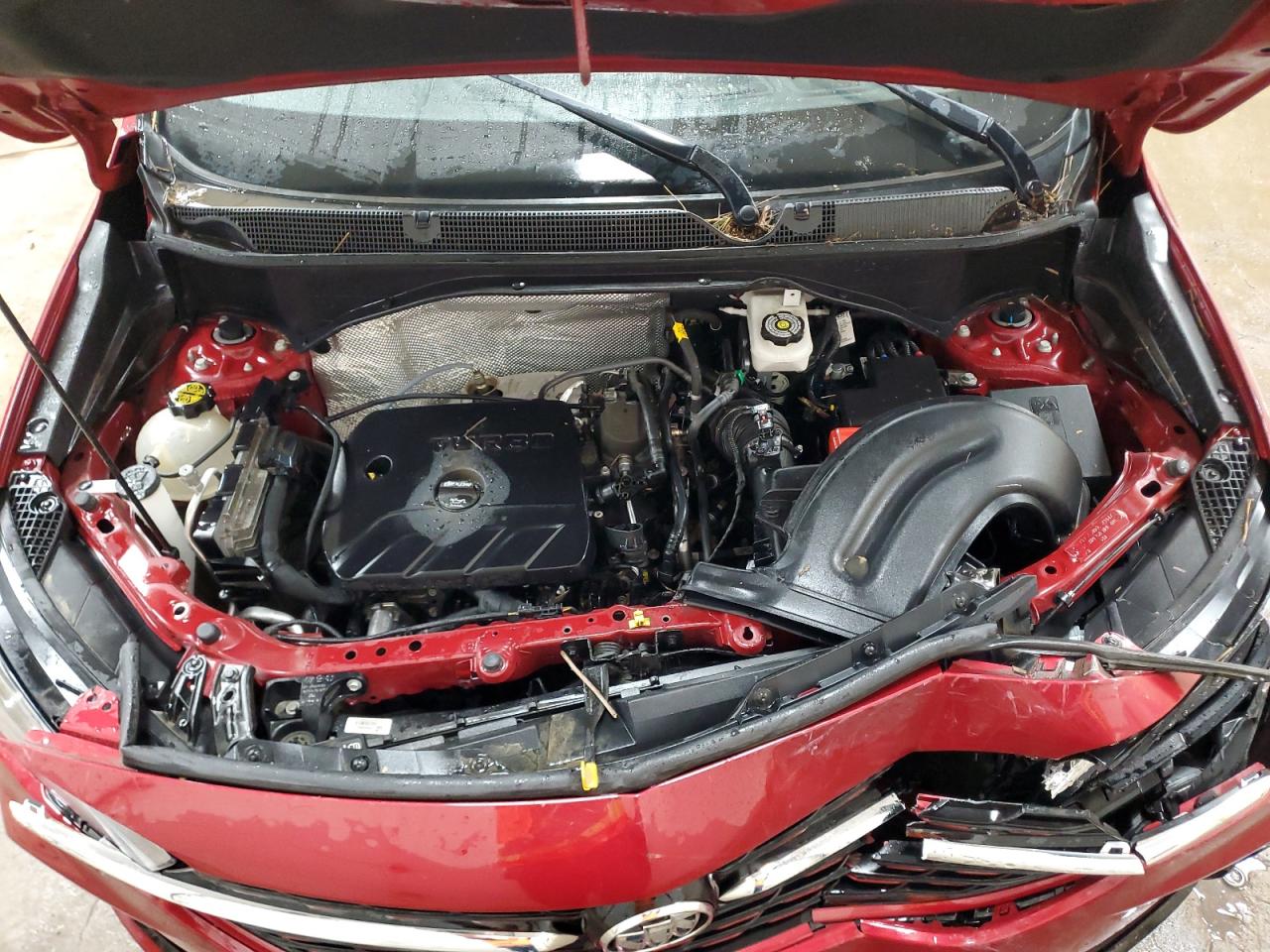2020 Buick Encore VIN KL4MMCSL6LB115980 Copart auction photo, front end / side damage thumbnail 12
