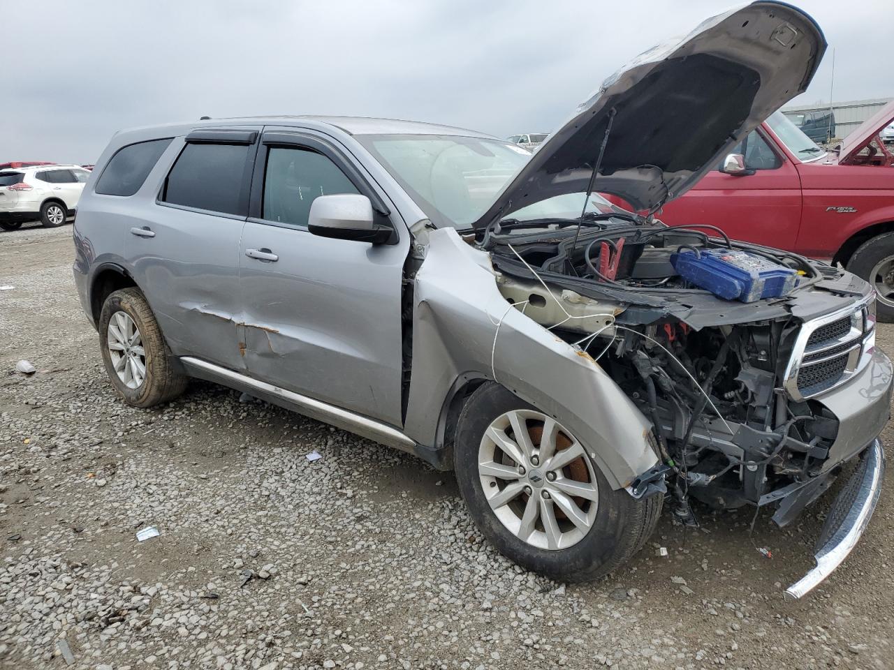 2019 Dodge Durango VIN 1C4RDHAG5KC852772 Copart auction photo, all over damage thumbnail 4