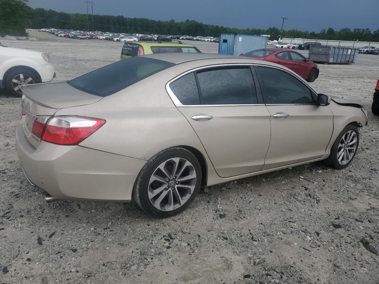 2014 Honda Accord VIN 1HGCR2F54EA266870 Copart auction photo, front end damage thumbnail 3
