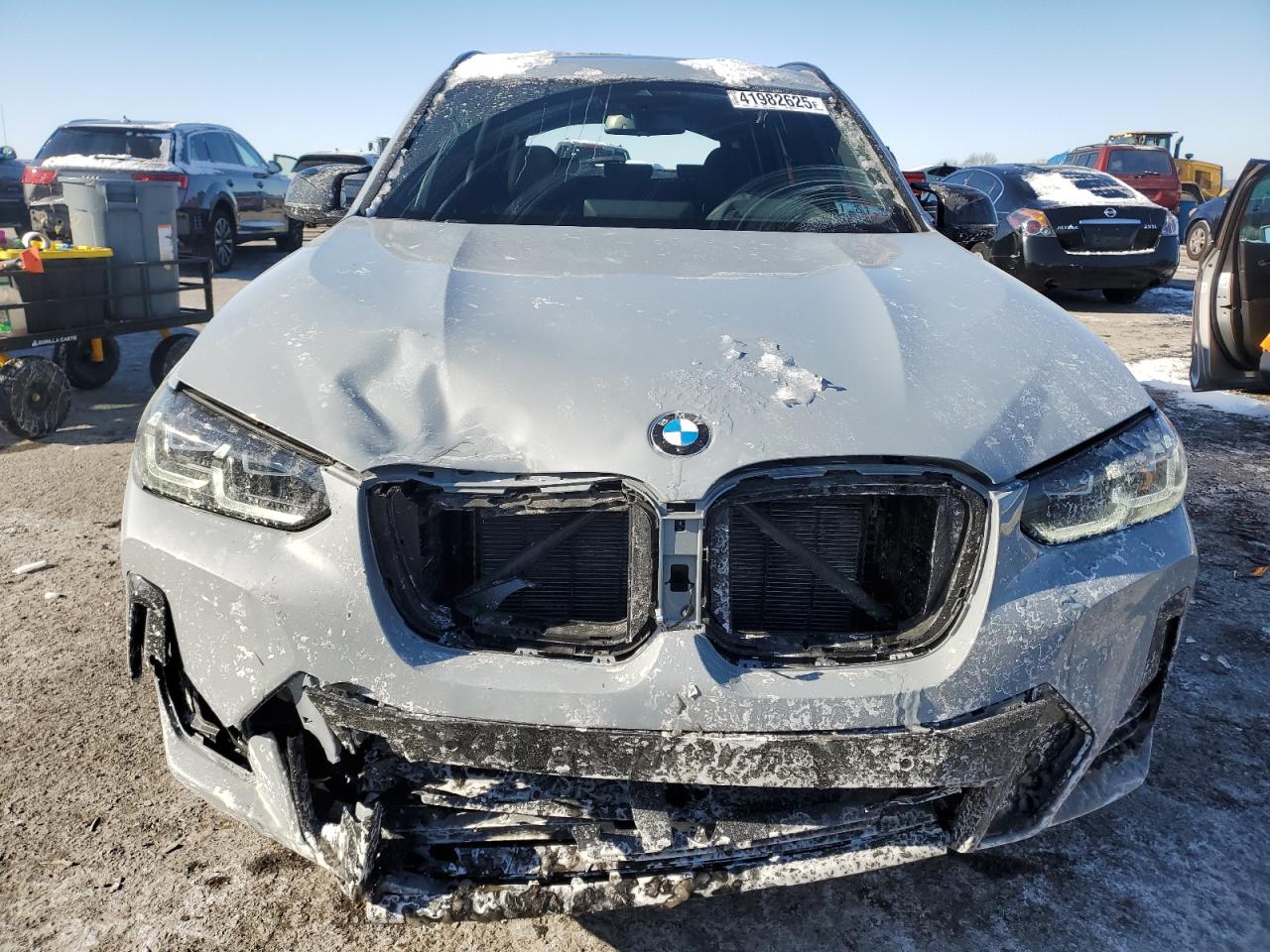2024 BMW X3 M VIN 5UX83DP04R9X36907 Copart auction photo, rear end / front end damage thumbnail 5