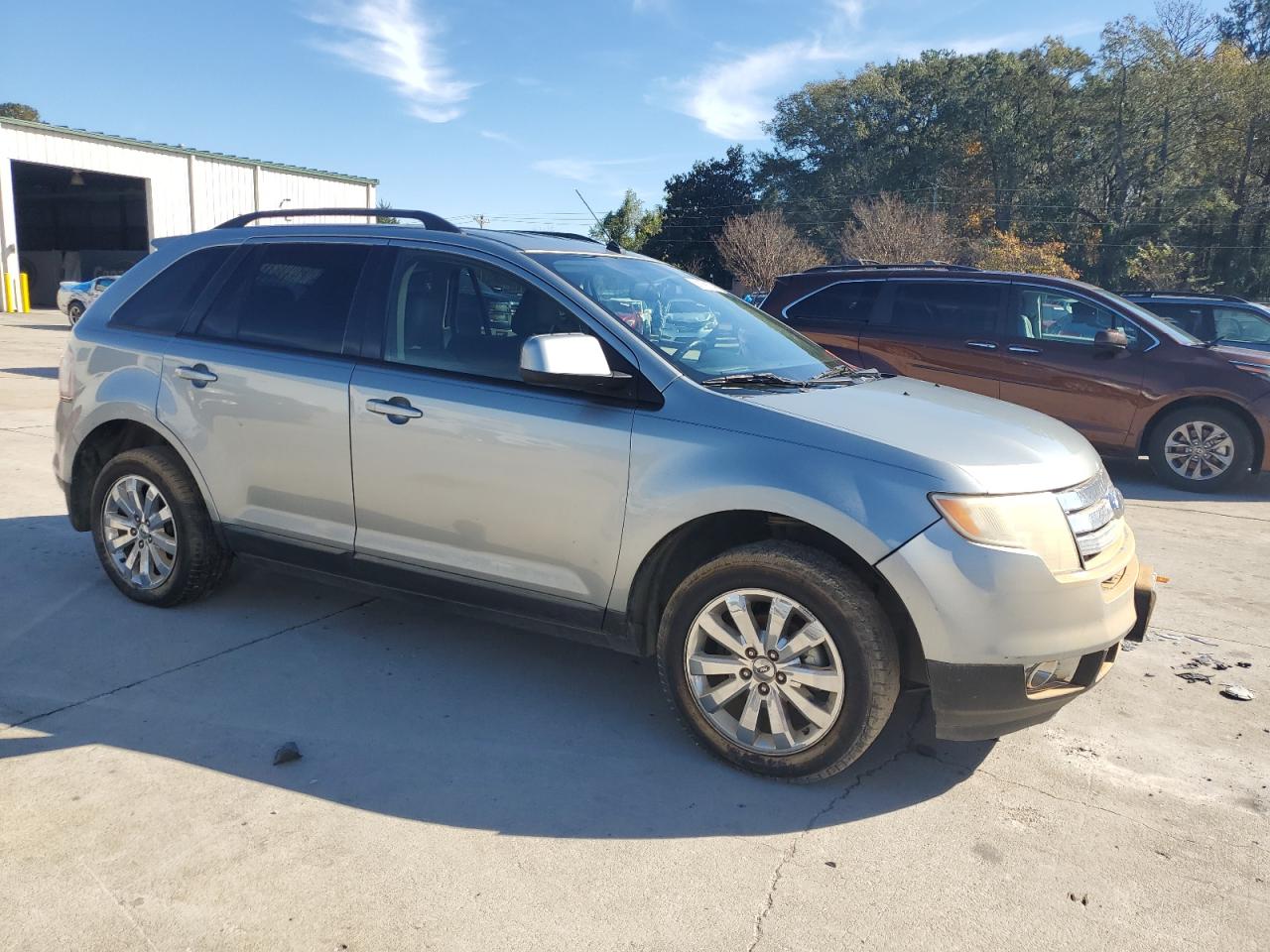 2007 Ford Edge VIN 2FMDK38C17BB64700 Copart auction photo, water/flood damage thumbnail 4