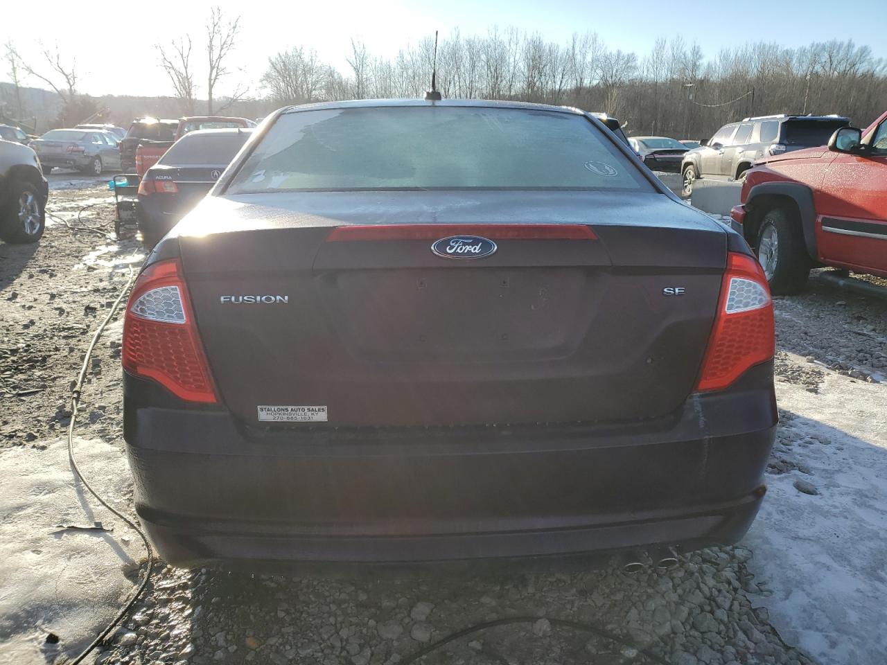2012 Ford Fusion VIN 3FAHP0HAXCR360091 Copart auction photo, front end damage thumbnail 6