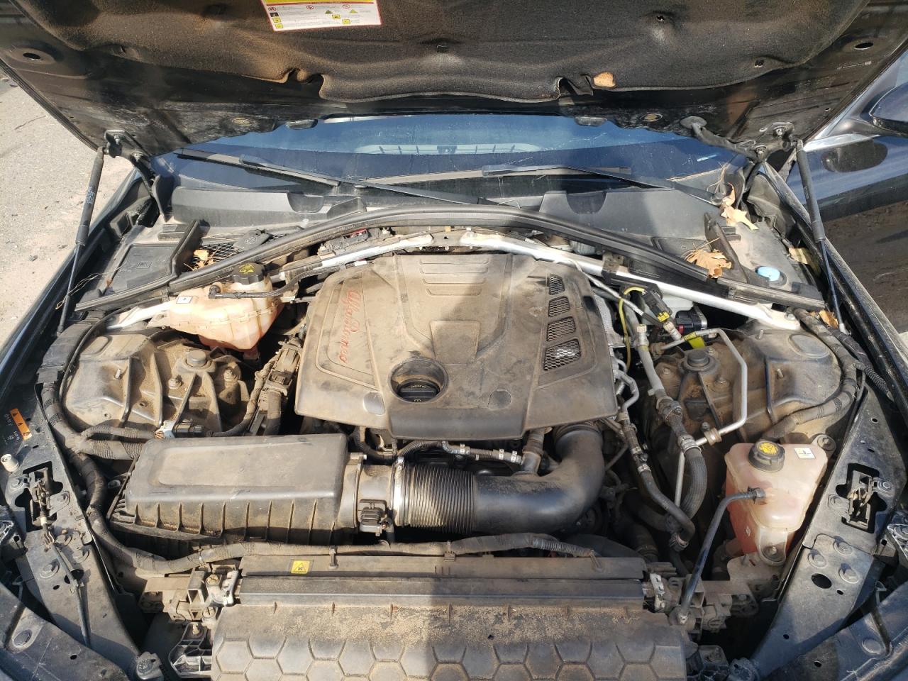 2017 Alfa Romeo Giulia VIN ZARFAEBN2H7550449 Copart auction photo, side damage thumbnail 11