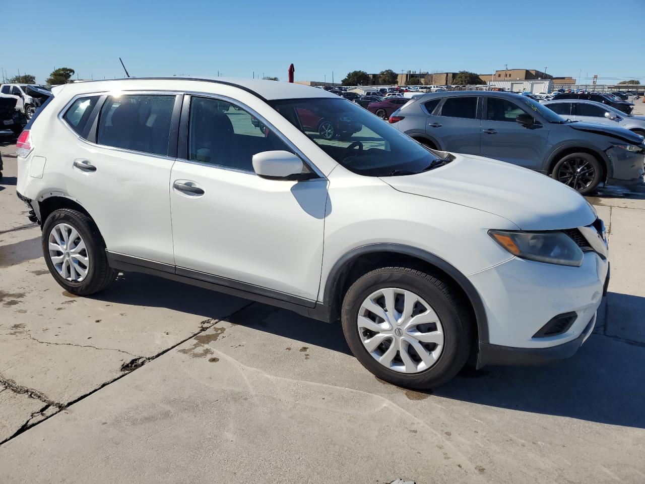 2016 Nissan Rogue VIN 5N1AT2MTXGC785398 Copart auction photo, rear end / front end damage thumbnail 4