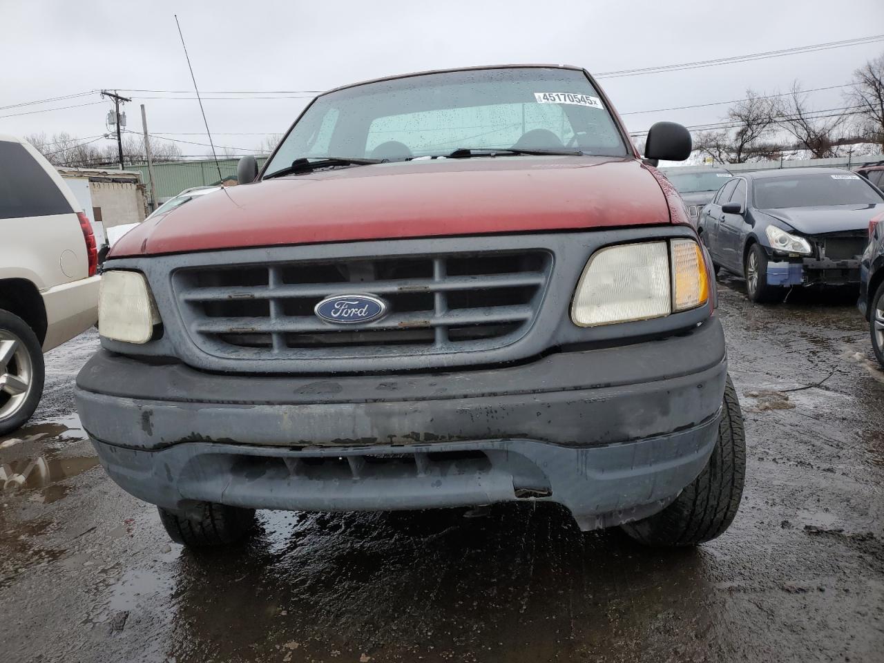 2000 Ford F-150 VIN 1FTZF1828YNA98842 Copart auction photo, undercarriage damage thumbnail 5