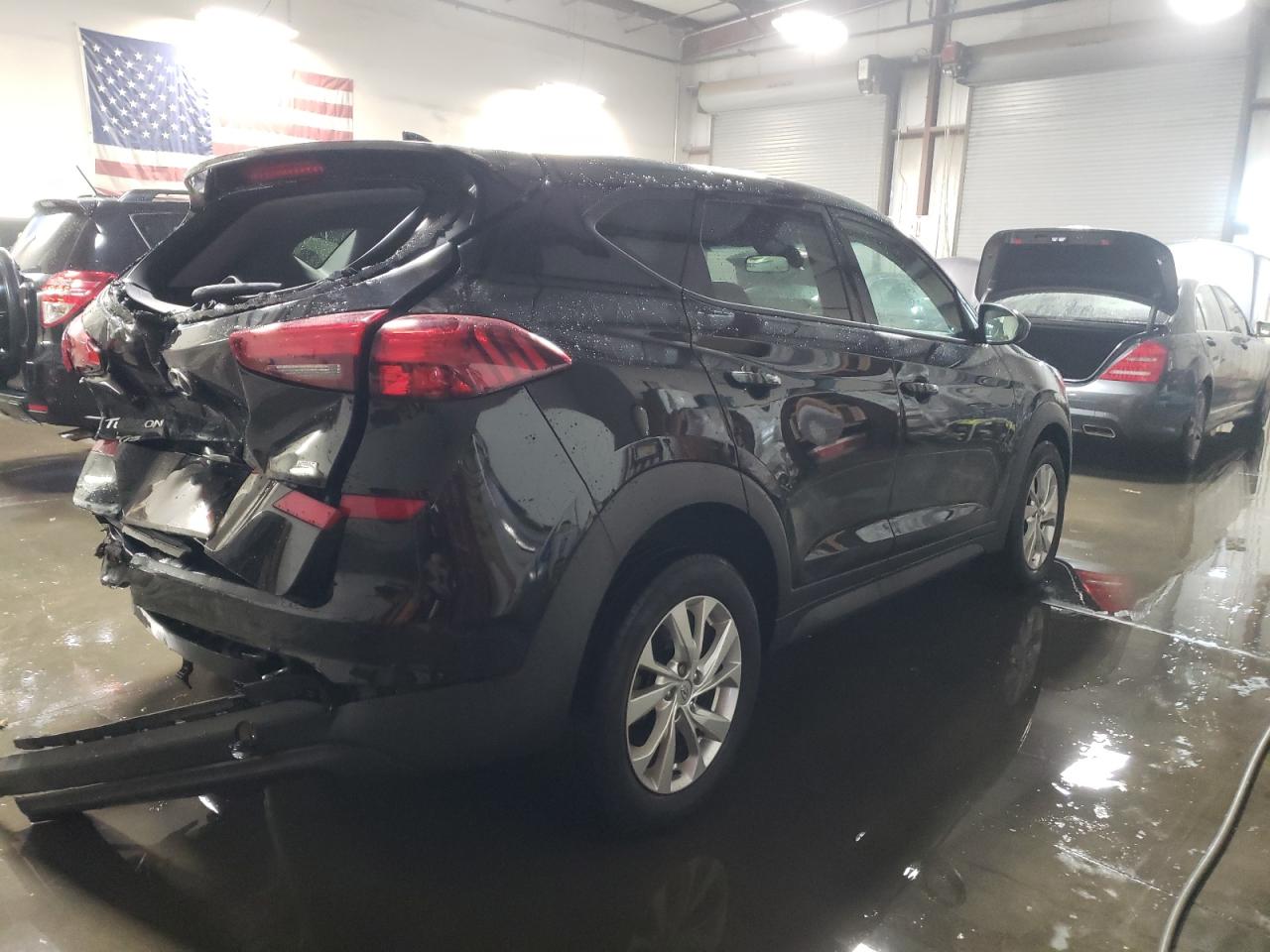 2021 Hyundai Tucson VIN KM8J2CA40MU364057 Copart auction photo, rear end damage thumbnail 3