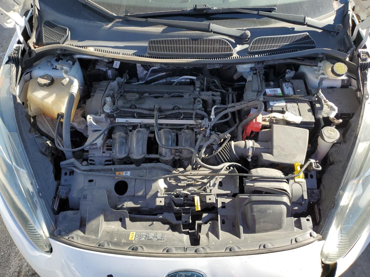 2014 Ford Fiesta VIN 3FADP4AJ9EM174560 Copart auction photo, front end damage thumbnail 12
