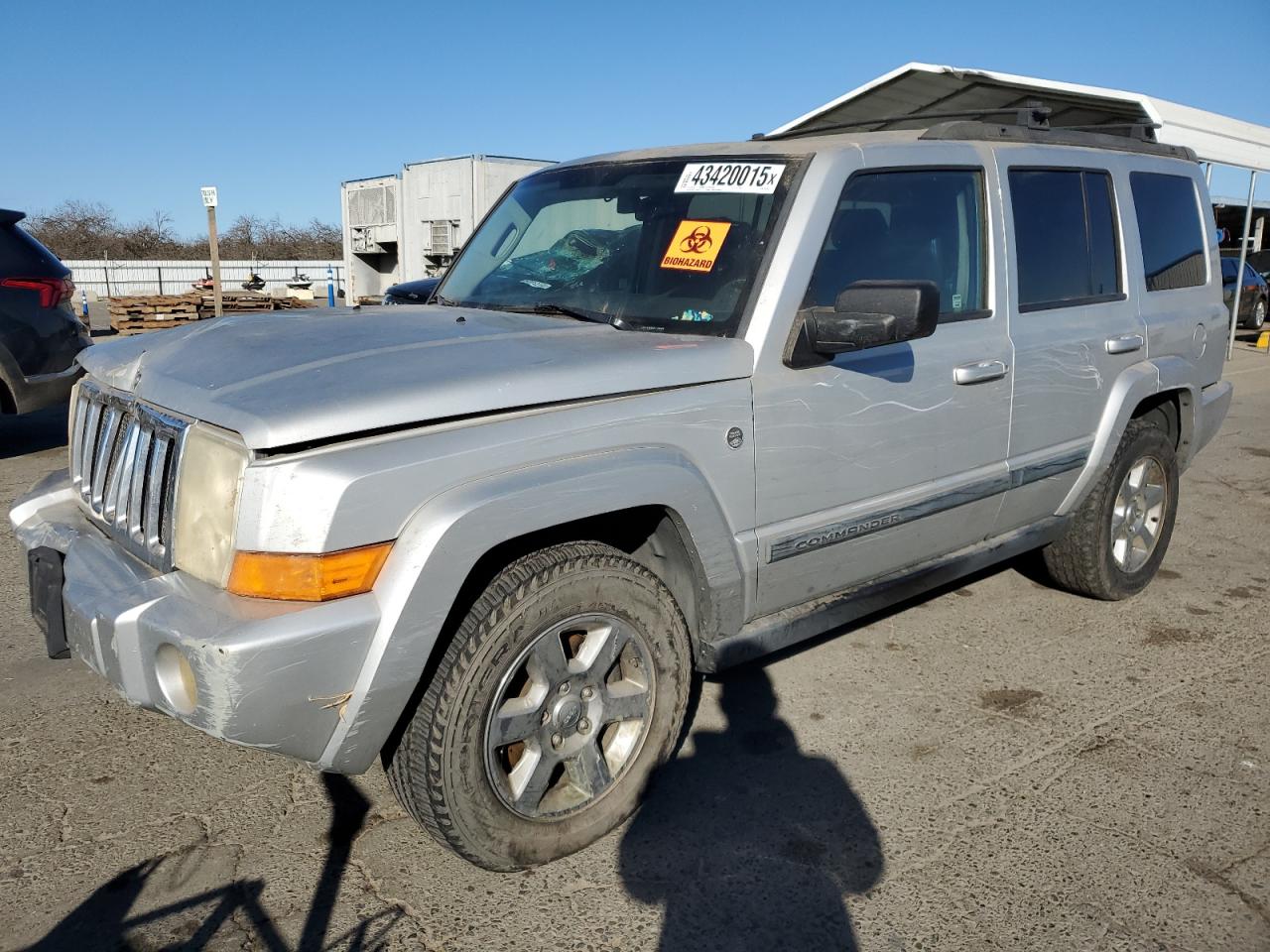 2008 Jeep Commander VIN 1J8HG48N58C186398