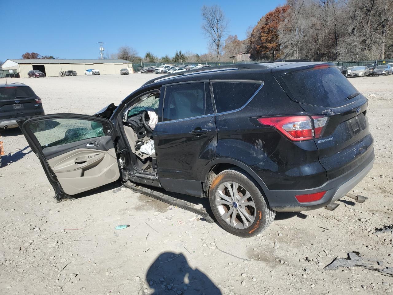 2018 Ford Escape VIN 1FMCU9GD8JUC12603 Copart auction photo, all over damage thumbnail 2